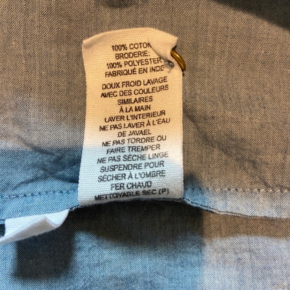 Ulla Johnson Light Blue, Cotton, Flutter-Sleeve, Tired Dress - Picture 9 of 9